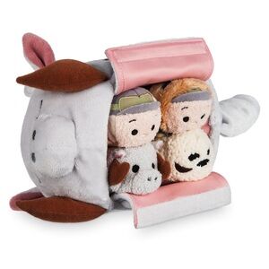 Star Wars Tauntaun ''Tsum Tsum'' Plush Set Small Tote Plus 4 Minis